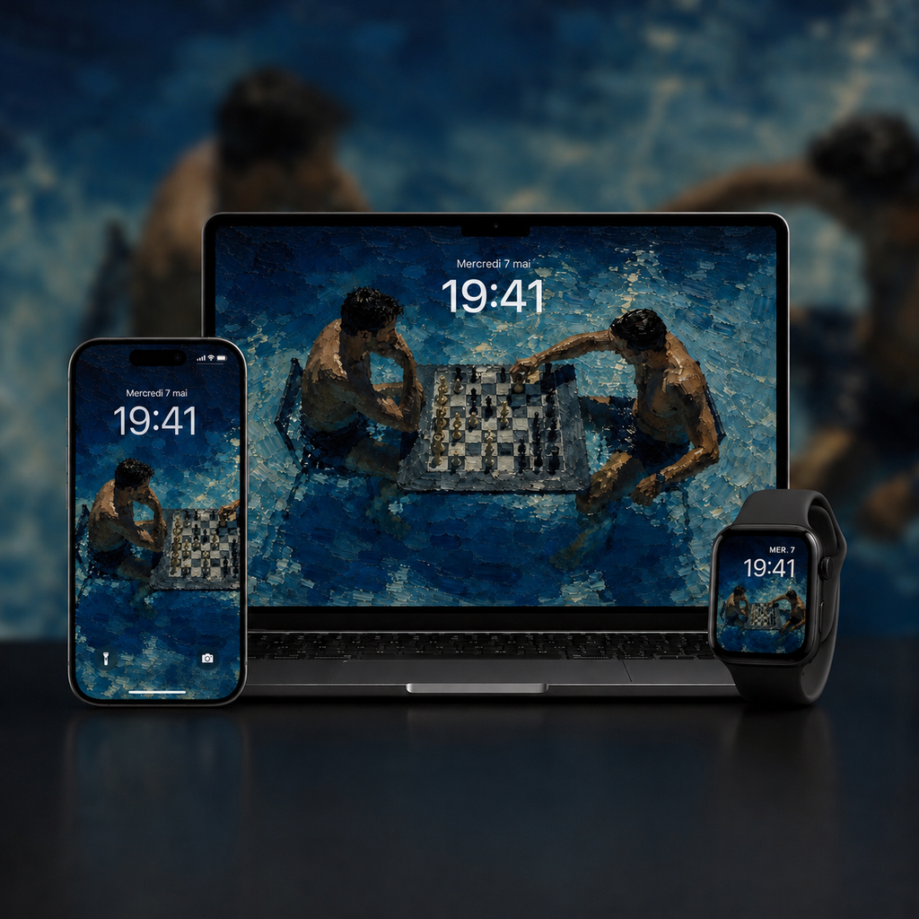 Azul - PACK 001 (7 Wallpapers)